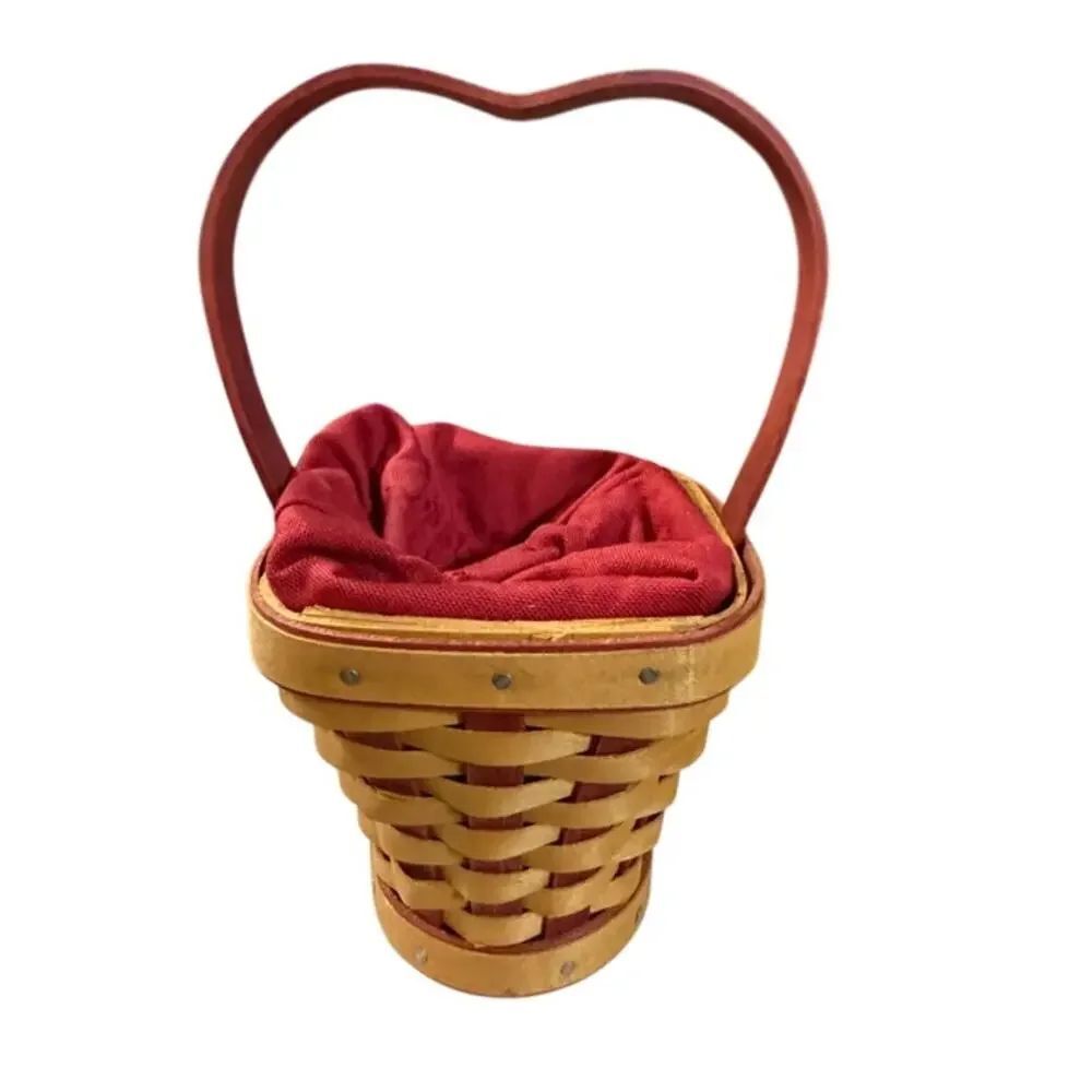 Longaberger 2007 Sweetheart Valentine's Heart's Delight Basket Retired